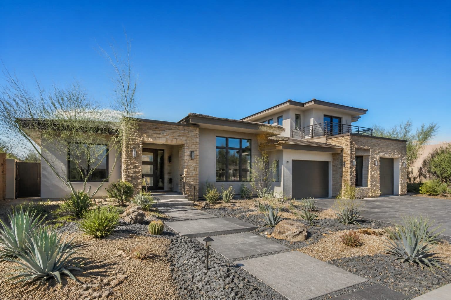 Featured Las Vegas home for sale with desert contemporary architecture