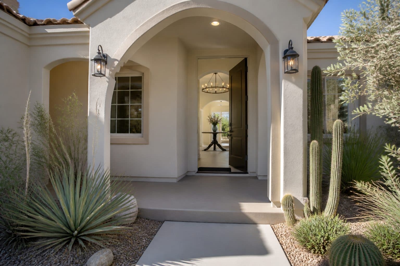 Las Vegas home staged for an open house showing